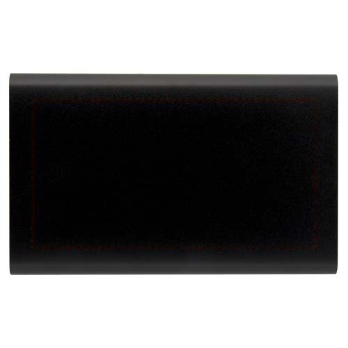 Pep type-C powerbank van 4000 mAh van gerecycled aluminium — drukvlak voorzijde