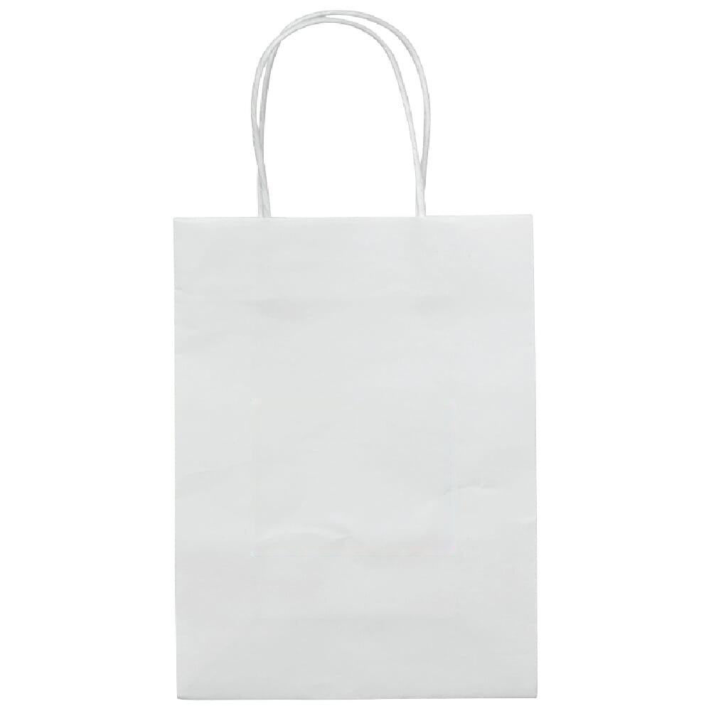 Draagtas papier klein 120g/m² — drukvlak midden op de voorkant