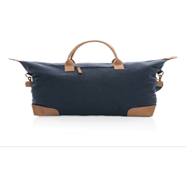 Impact AWARE™ 16 oz. rcanvas large weekendtas — drukvlak artikel voorzijde