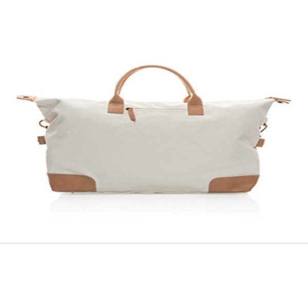 Impact AWARE™ 16 oz. rcanvas large weekendtas — drukvlak artikel voorzijde boven