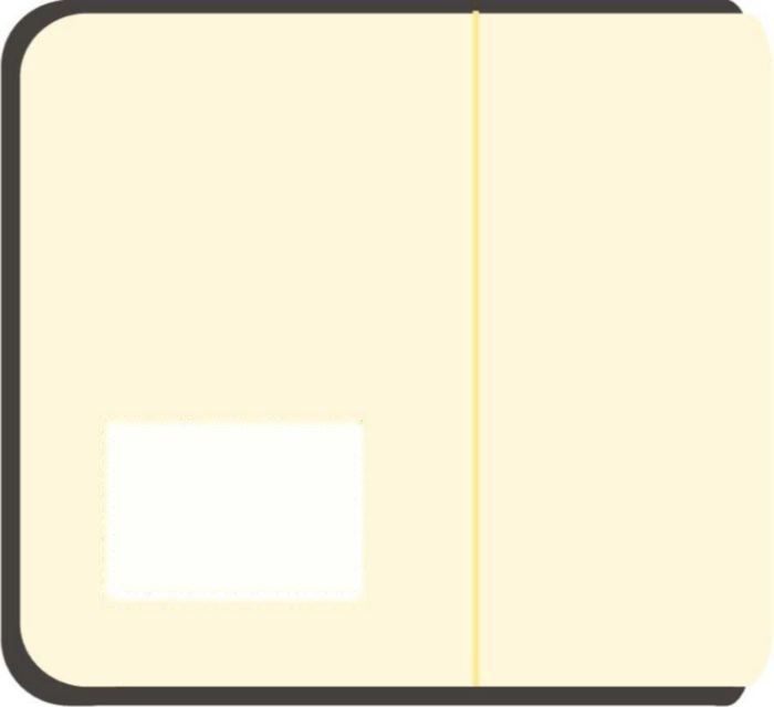 Notitieboek Dita | A6 | Gelinieerd — drukvlak binnenzijde