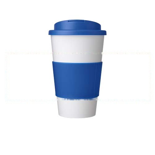 Americano® 350 ml geïsoleerde beker met handvat — drukvlak rondom