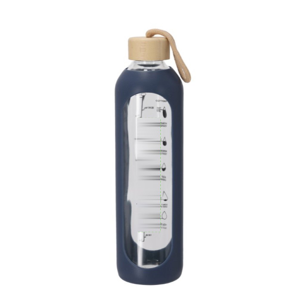 Fles Kramex — drukvlak op het glas