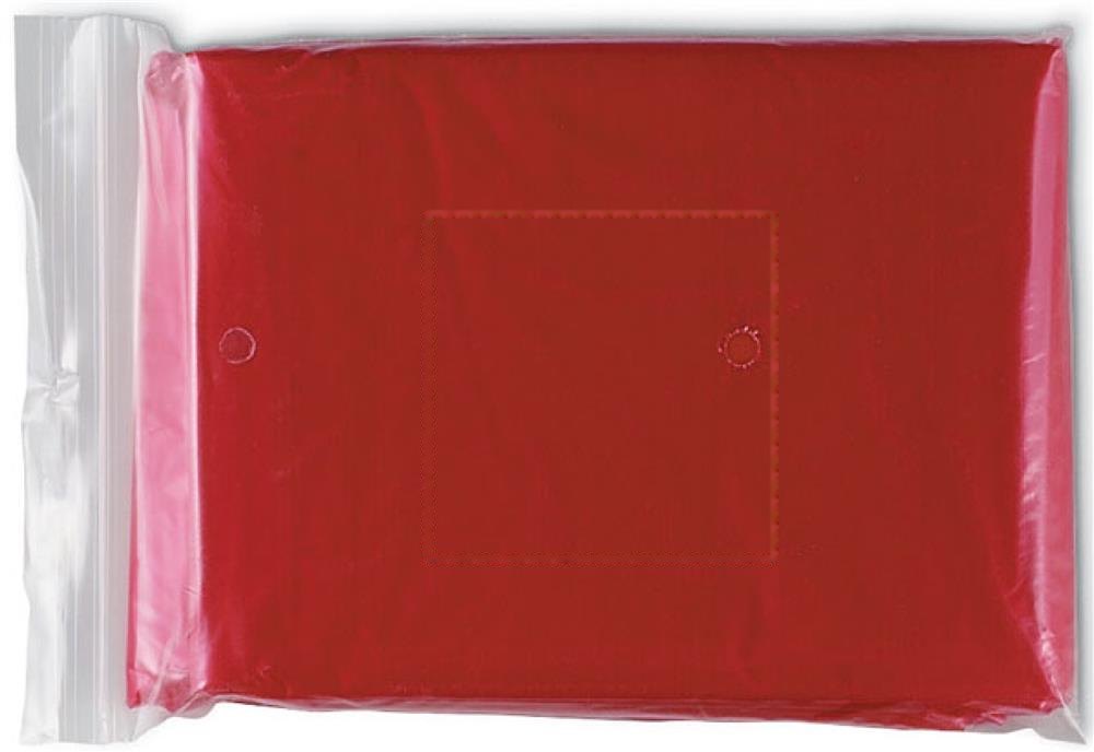 SPRINKLE - Opvouwbare poncho — drukvlak label zijde 1