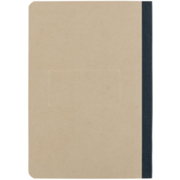Stylo suikerrietpapier A5 notitieboek — drukvlak artikel achterzijde midden