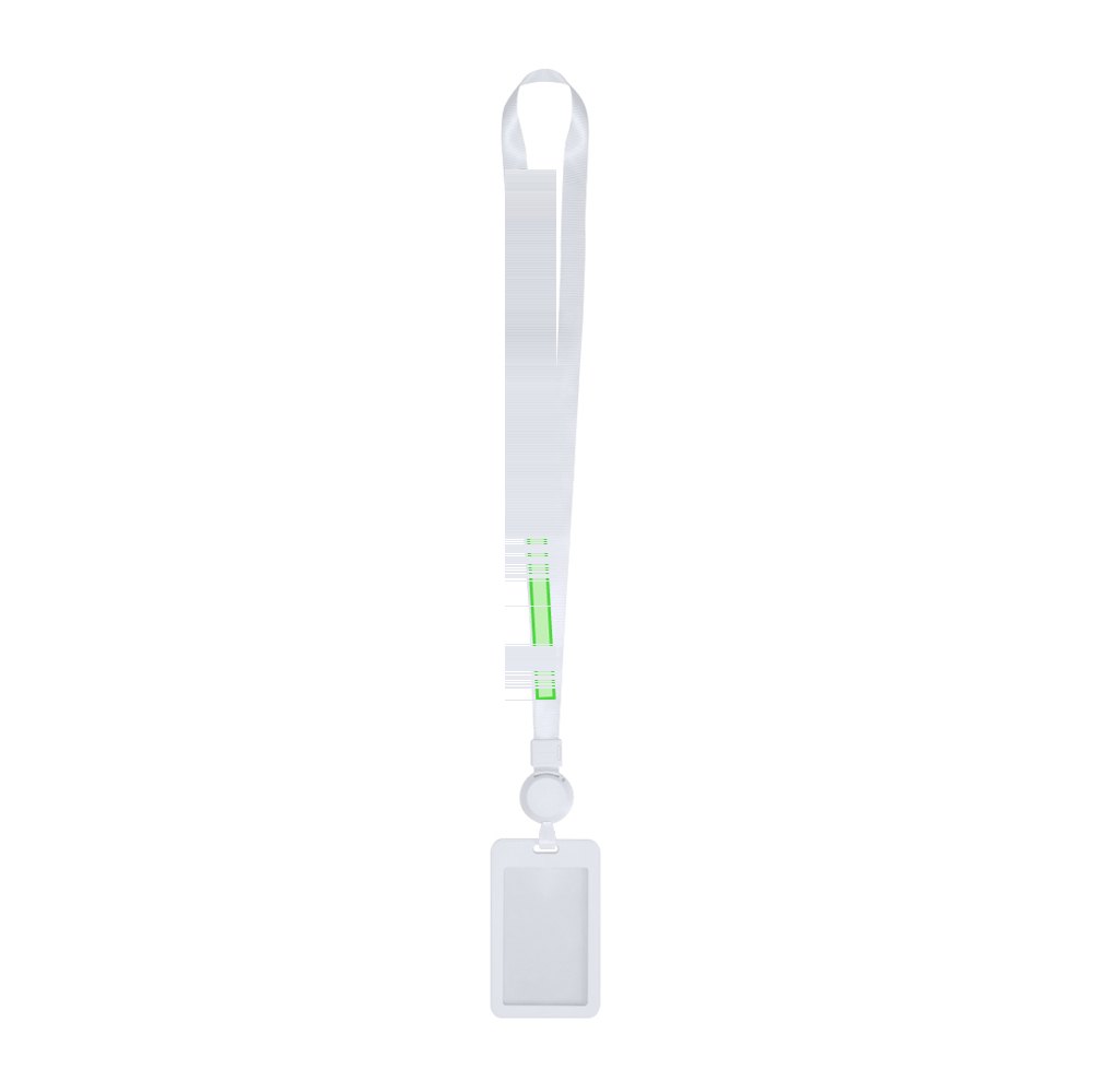 Badge Lanyard Berbom — drukvlak linkerzijde van het lint