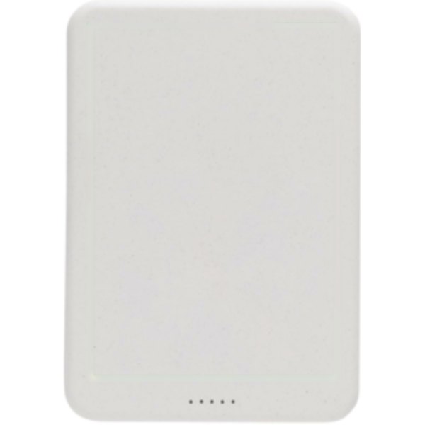 Magnetix RCS rplastic 5000 mah magnetische powerbank — drukvlak artikel achterzijde
