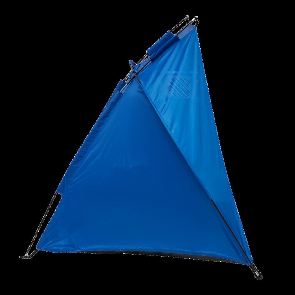 CLOUDY - Schaduwrijke strandtent — drukvlak op de links outer zijde van de tent