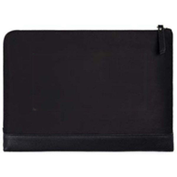 VINGA Marlow RCS recycled polyester 14" laptop sleeve — drukvlak artikel achterzijde