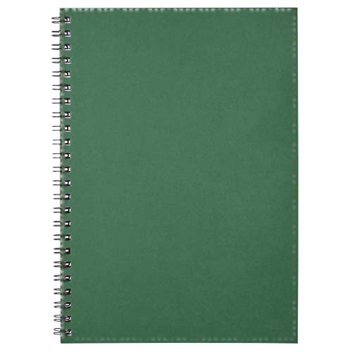 Desk-Mate® A5 kleuren spiraal notitieboek — drukvlak voorzijde