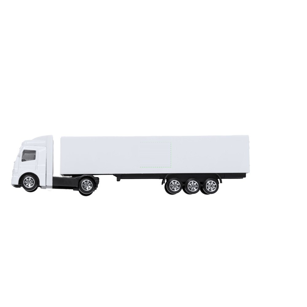 Model Truck — drukvlak linkerzijkant trailer klein
