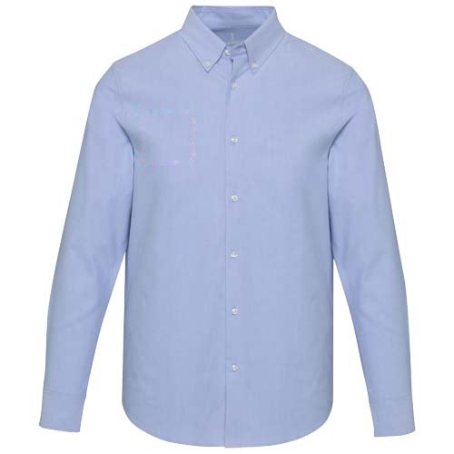 Sphene 165 g/m² oxford herenoverhemd — drukvlak rechter borst