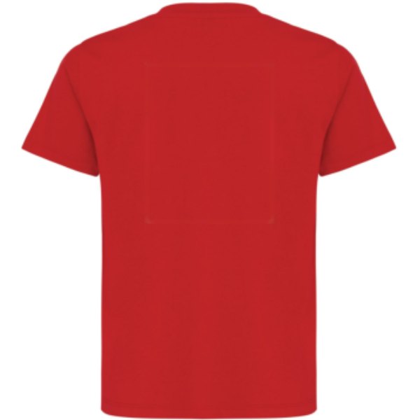 IQONIQ Koli kids lichtgewicht gerecycled katoen t-shirt — drukvlak artikel achterzijde