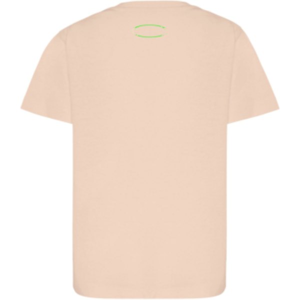 IQONIQ Koli kids lichtgewicht gerecycled katoen t-shirt — drukvlak artikel achterzijde boven