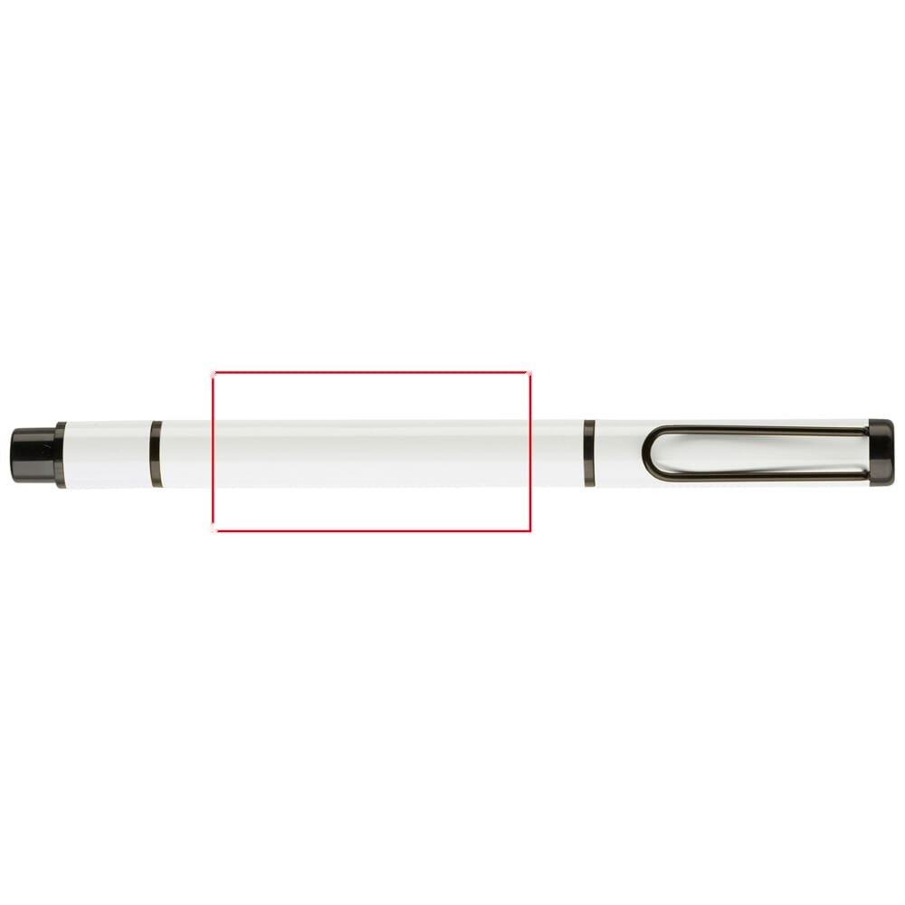 Balpen 2-in-1 hardcolour — drukvlak op de houder