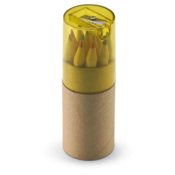 LAMBUT 12 Kleurpotloden in koker KC6230-28