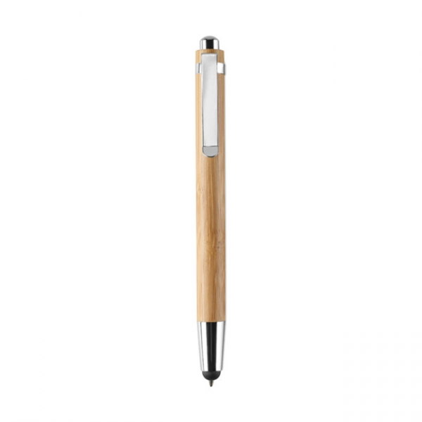BYRON Bamboe balpen met touch tip    MO8052-40