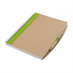 PAPIROS Gerecycled notitieboek met pen MO7171-48