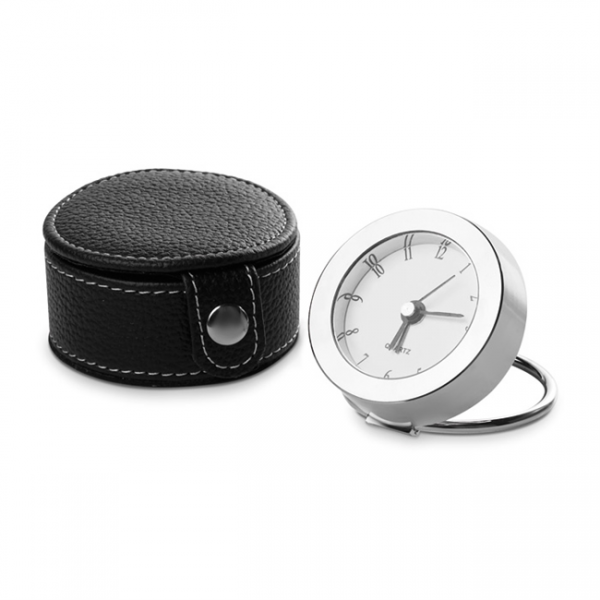 TAILOR Reiswekker in PU leren etui IT3577-03