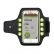 Veilig sporten in het donker met deze universele armband met LED verlichting. Gemakkelijk om uw arm te bevestigen met klitteband. Geschikt voor de meeste telefoons zoals; iPhone 5