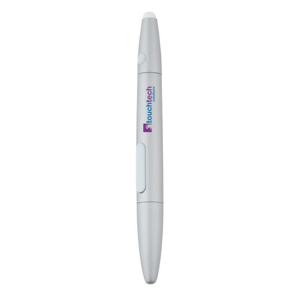 Kompakt is een aluminium touchscreen pen met soft touch grip. Kompakt wordt geleverd met een blauw en zwart navul inktpatroon. Geregistreerd ontwerp®.