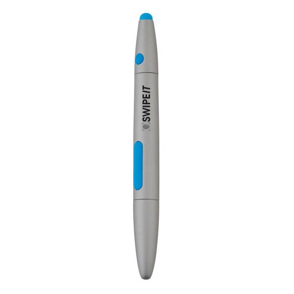 Kompakt is een aluminium touchscreen pen met soft touch grip. Kompakt wordt geleverd met een blauw en zwart navul inktpatroon. Geregistreerd ontwerp®.