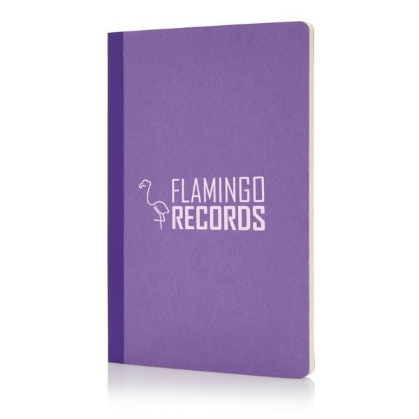 Schrijf je dagelijkse notities in deze trendy gekleurde en flexibele A5 notitieboekjes. 64 pagina's van 80g/m2.