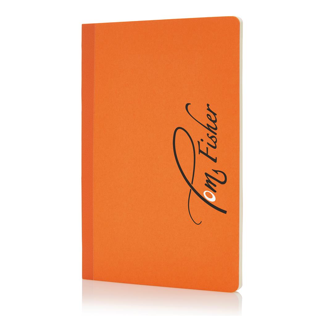 Schrijf je dagelijkse notities in deze trendy gekleurde en flexibele A5 notitieboekjes. 64 pagina's van 80g/m2.