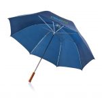 Paraplu met 210T polyester bespanning. Metalen steel en punt