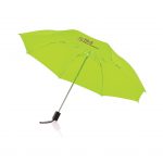 Opvouwbare paraplu met 210T polyester bespanning. Metalen steel
