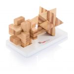 Daag uw hersenen dagelijks uit met deze bamboe hersenbrekerset.